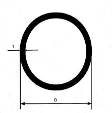 50 cm  V2A Edelstahlrohr Rohr D=15x1 mm  blank Edelstahl 1.4301 Leitungsrohr