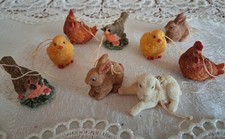 Ostern Deko 9 Tiere zum