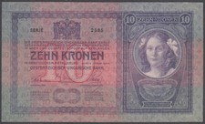 Österreich/Ungarn 10 Korona / Kronen 1904 aUNC / fast Kassenfrisch