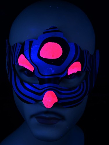 Schwarzlicht psywork maske - psywork,