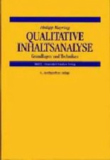 Qualitative Inhaltsanalyse. Grundlagen und Techniken