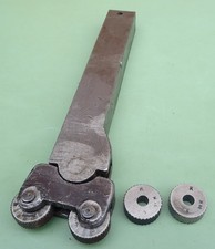 Rändelwerkzeug 25x18x200 mm Rändelrad 20x8x6 R BR 1,0 1,5 Rändel Werkzeug Halter