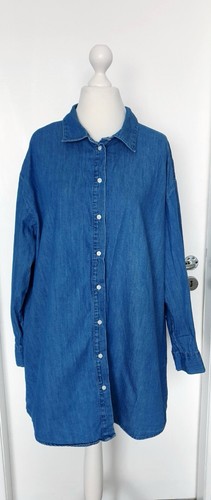 Jeansbluse bluse mama blau - jeansbluse,