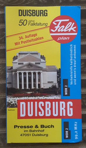 Falk stadtplan duisburg - --,