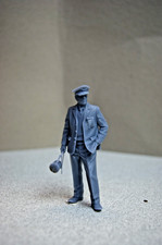 Figur bahnhofsvorsteher mit - figur,