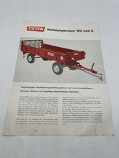 Fahr Stalldungstreuer WZ 350 S