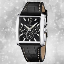 Festina Herrenuhr Leder