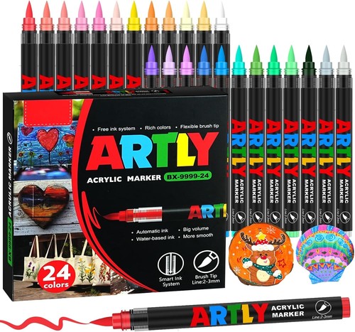Acrylstifte set farben - acrylstifte, 24