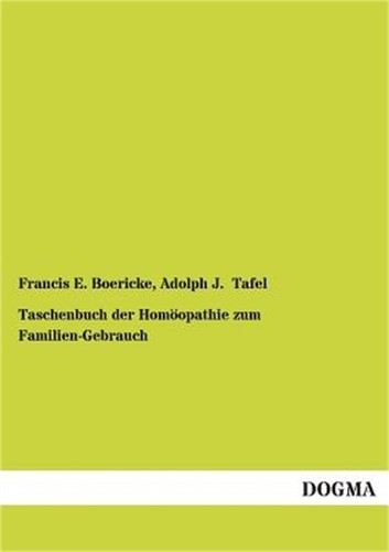 Taschenbuch der homoopathie - der,