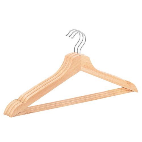 Holz kleiderbügel mit - holz,