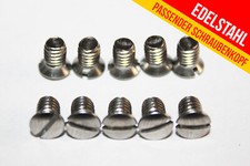 10 x Schrauben Drosselklappe M4x6 Weber Doppelvergaser Solex PICT Käfer Vergaser