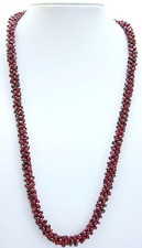 NATUR Granat Kette