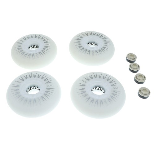 Rollschuhrollen licht - 4x,