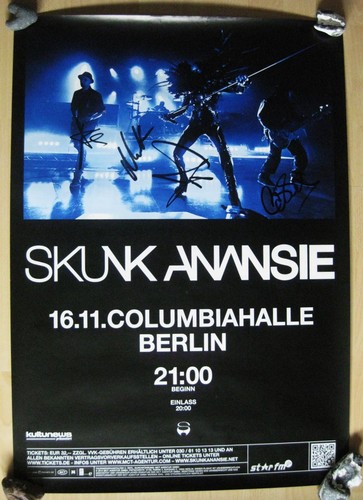 Skunk anansie tour plakat - anansie,