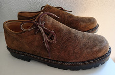 Stockerpoint Herren Trachtenschuhe/Haferlschuhe Gr. 44 hellbraun/seitl Schnürung