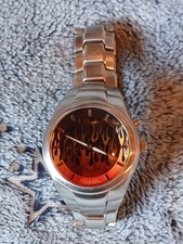 Fossil Big Tic JR-8115 Uhr Red Flame Flamme Rot
