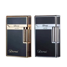 Luxus Feuerzeug Gas Fashion Gechenk Design Gold Luxury Lighter Mode Männer Schwa