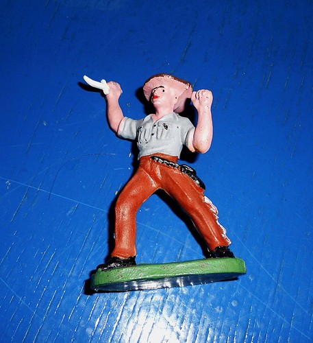 Ddr spielzeug figur - spielzeug, indianer