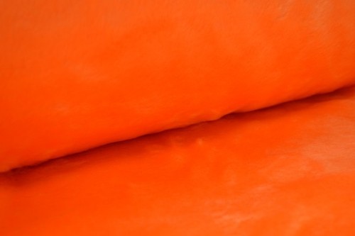 Plüschstoff orange plüsch - orange,