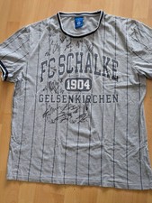 Unikat. T-Shirt. Schalke. Originale Autogramme. 25/26. Karaman. Karius. Gr 2 XL.