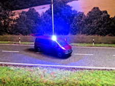 1:87 Mercedes Benz Vito  Zivil Polizei Feuerwehr Blaulicht 12-16 V AC/DC H0 1/87