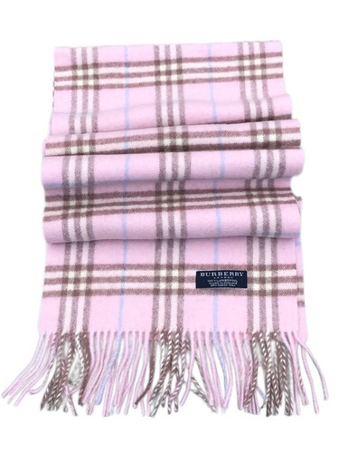 Burberry schal rosa lammwolle - burberry,