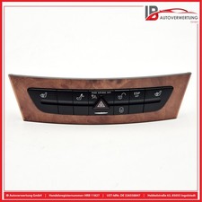 Schalterleiste WURZELNUSS Blende 2118218558 MERCEDES E-KLASSE W211 E350 CGI LK