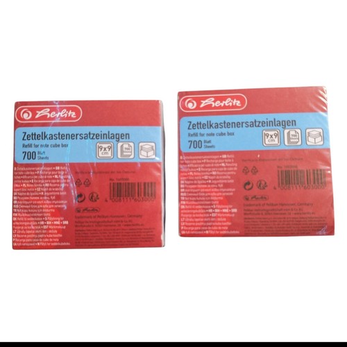 Herlitz zettelkasten - 2x,