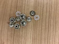 Konvolut Jeansknöpfe  Hosen Knopf Nieten Jeansknopf Hosenknöpfe silberfarben