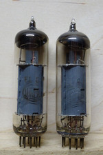 LORENZ EL84 | über 100 % ✅ | matched pair | NOS | old Logo Tube Röhre (6BQ5)