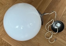 IKEA FADO Deckenleuchte / Kugelleuchte weiß Glas rund 25 cm