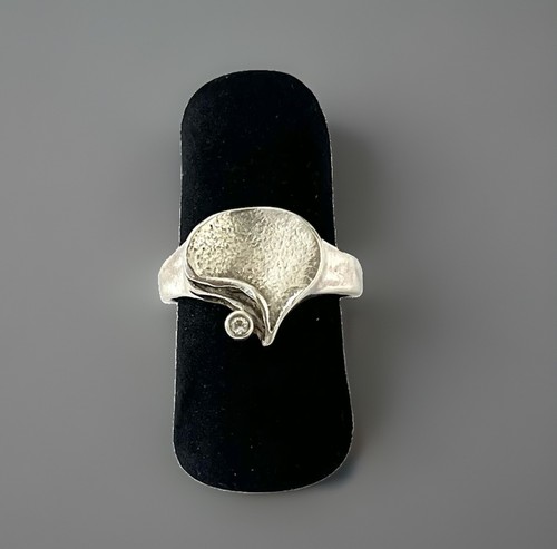 925 silberring fianit - 925/-,