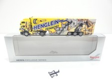 Herpa 1/87 MB SK 1853 Kühlkoffersattelzug Henglein Feinkost in EVP A4456