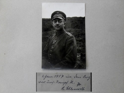 Foto beschr 1917 soldat - beschr.,