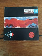 Depeche Mode - Stripped Single 1986 red Vinyl