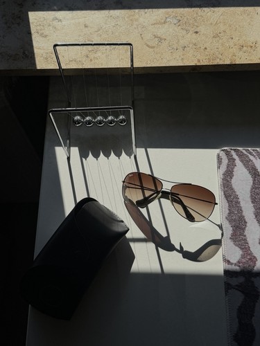 Braune ray ban aviator - braune, ray-ban