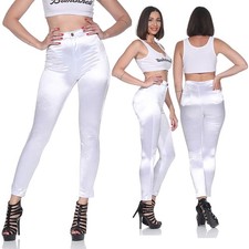 Damen Satin High Waist