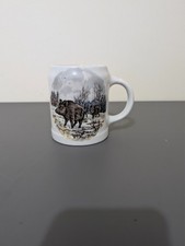 Lilien Porzellan Winterszene