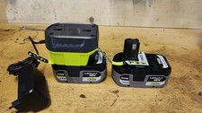 Ryobi 18V 2 X 4Ah Akku, One+ Original Ladegerät.