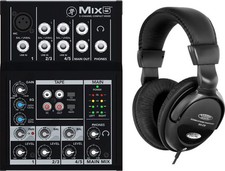 Mackie Mix5 Mischpult Set DJ