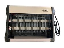 V-TAC Elektrischer Insektenvernichter 20W 80 m² Schwarz Silber Fliegenfalle