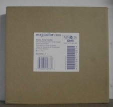 Konica Minolta  QMS 1710477-001 Resttonerbehälter für Magicolor 2200 Karton C