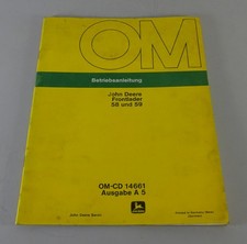 Betriebsanleitung John Deere
