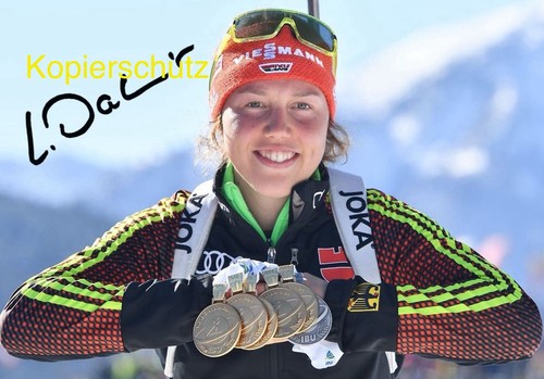 Autogramm wintersport biathlon - wintersport,