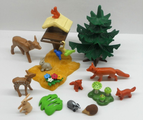 Tiere wald reh vogelhaus - reh,
