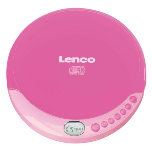 Lenco 011 pink player - cd-011,