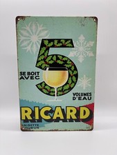 Blechschild ricard 20x30cm - ricard,