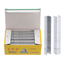 1800Stück 1013J Schmale Kronenklammern 3/7" U-förmige verzinkte,Silber