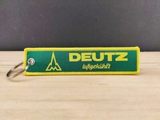 Deutz Luftgekühlt Schlüsselanhänger gewebt Traktor Schlepper Trecker Oldtimer