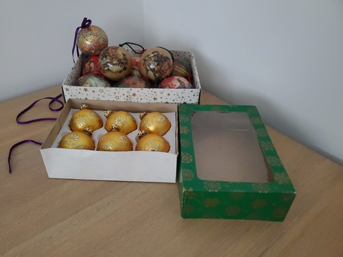 Alte christbaumkugeln - alte,